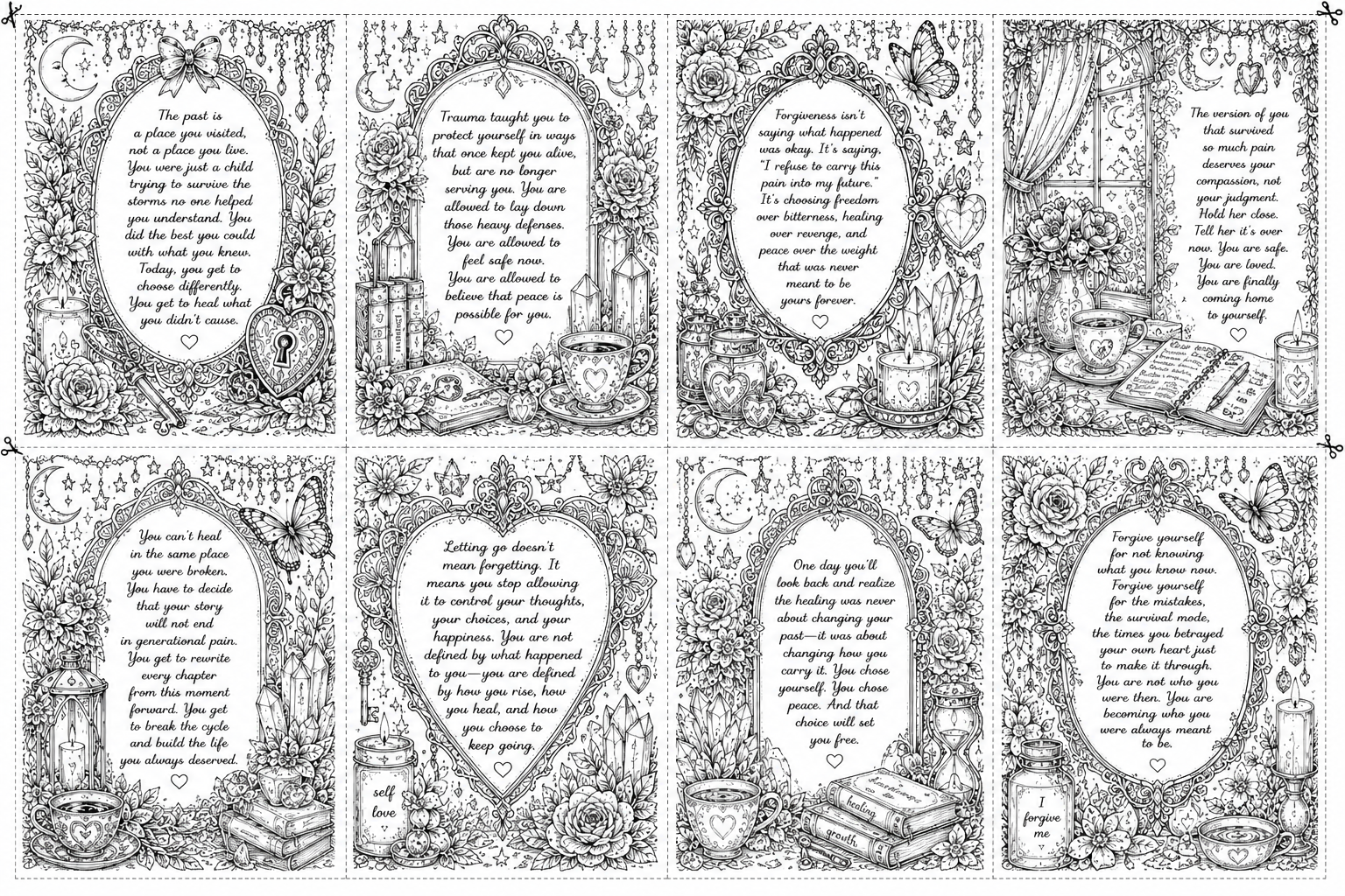 Healing coloring page 2