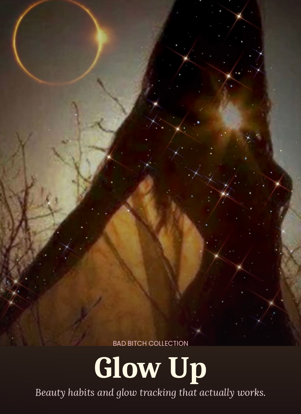 Glow Up journal cover