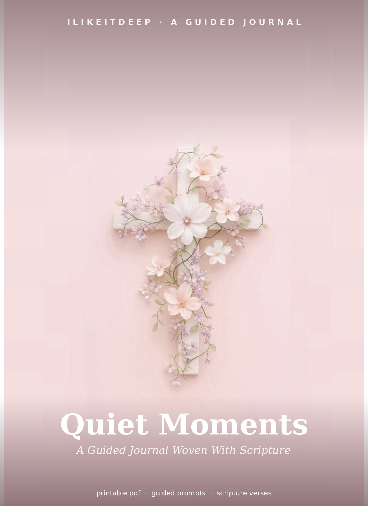 Quiet Moments journal cover