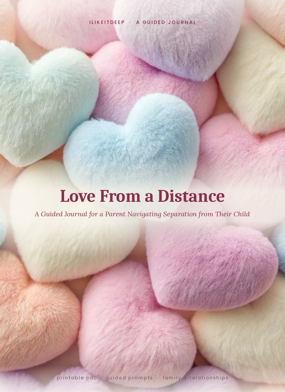 Love From a Distance journal cover