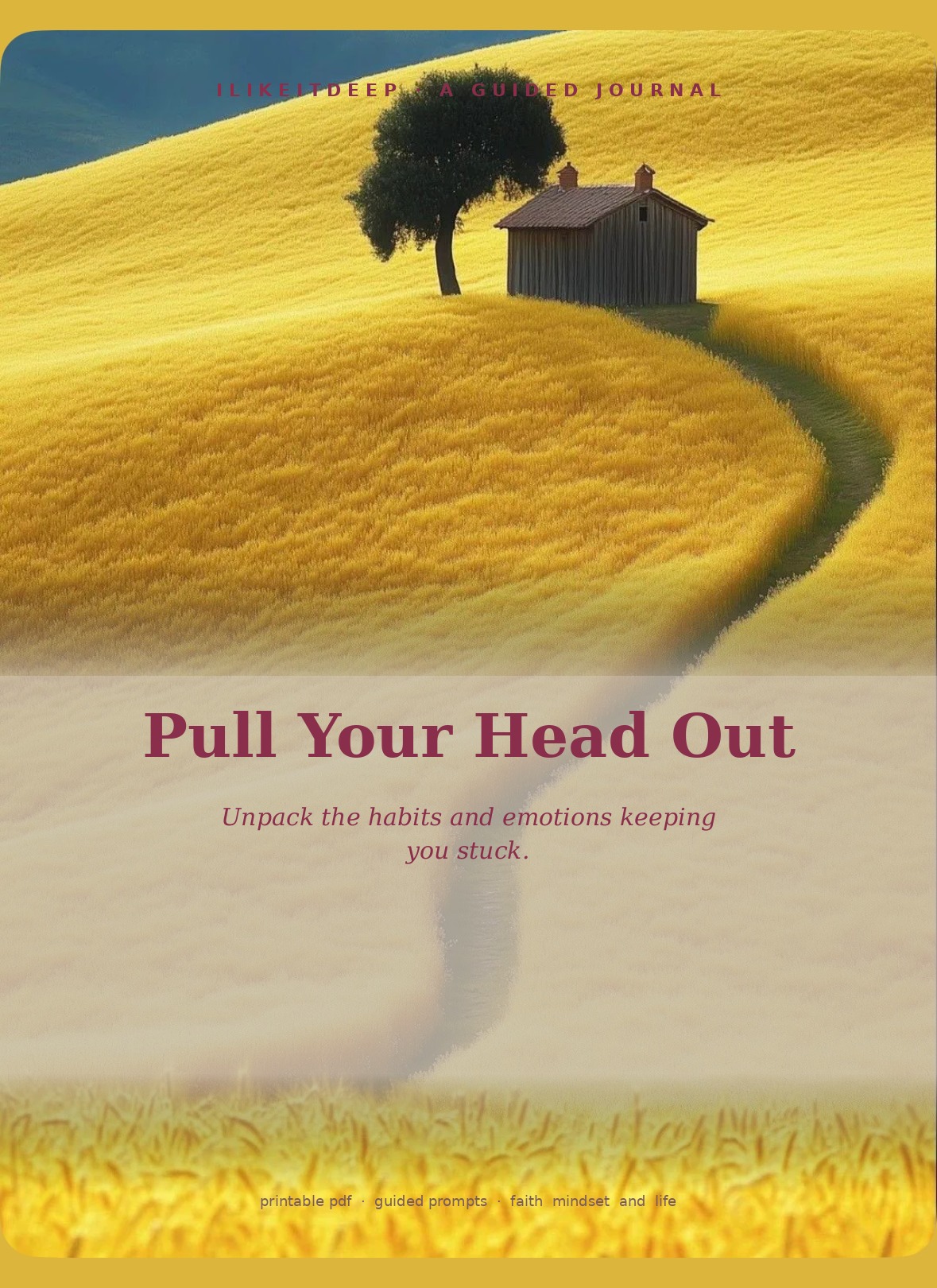 Pull Your Head Out journal cover