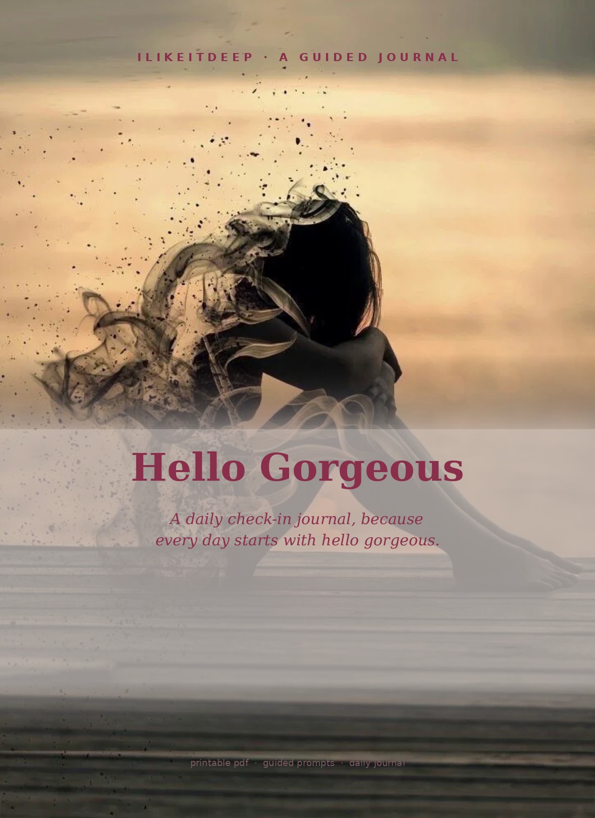 Hello Gorgeous journal cover